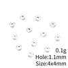 New Year's Day Jewelry Findings Small Torus Spacer Beads Accessories Parts Backpack Accessories