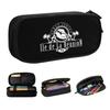 Custom La Reunion Margouillat Island Logo Kawaii Pencil Case Girls Boys Large Capacity Pencil Box School Supplies