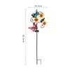 Solar Iron Butterfly & Bee Lawn Lamp