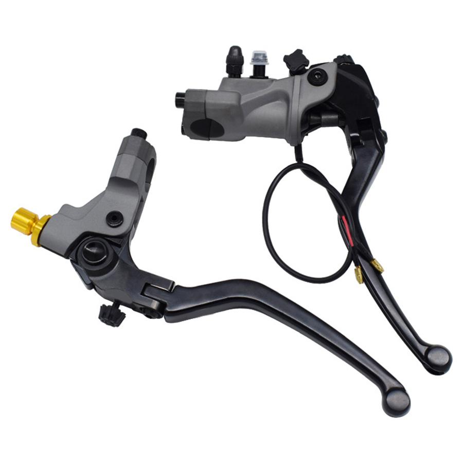 CNC 19 RCS Foldable Motorcycle Brake Master Cylinder Cable clutch Radial Brake Pump 22mm Universal For Honda Yamaha Kawasaki Suzuki