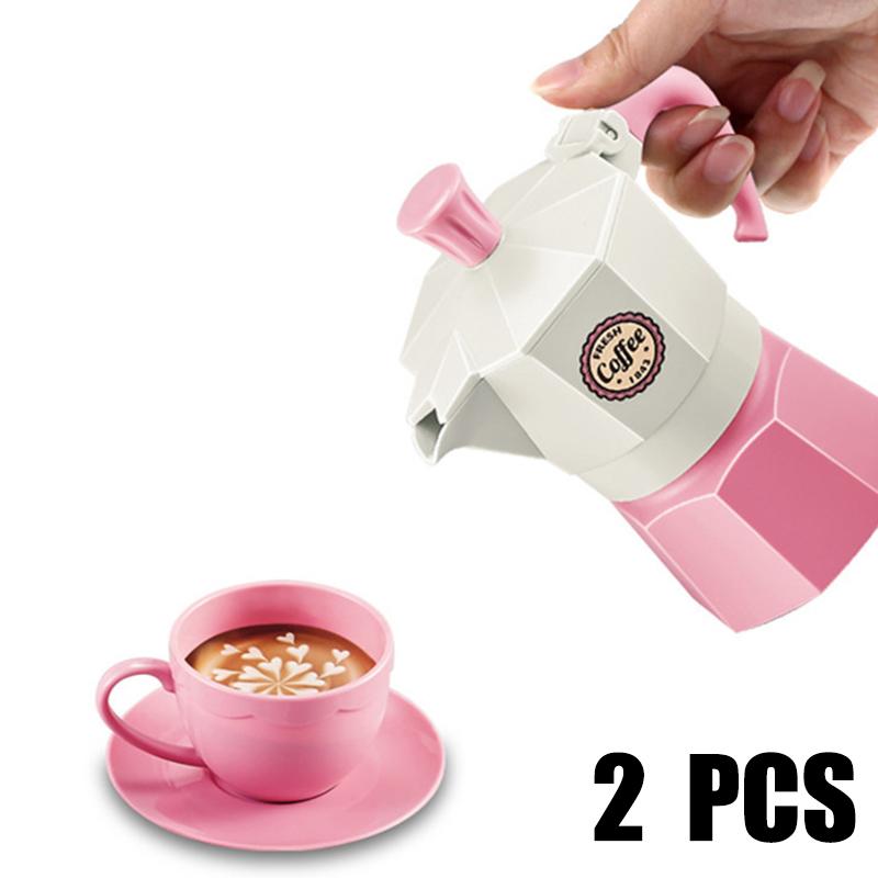 

Afternoon Tea Toy Set Gifts Pretend Playing Ideal For Boys And Girls Little Ones Play House Toy Simulation Coffee Machine Cake Table Snack