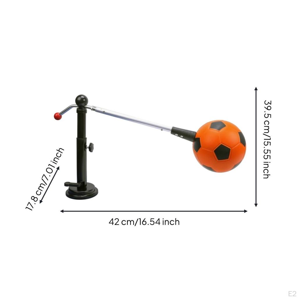 Football Training Device with Suction Cup Compact for Home, Kids