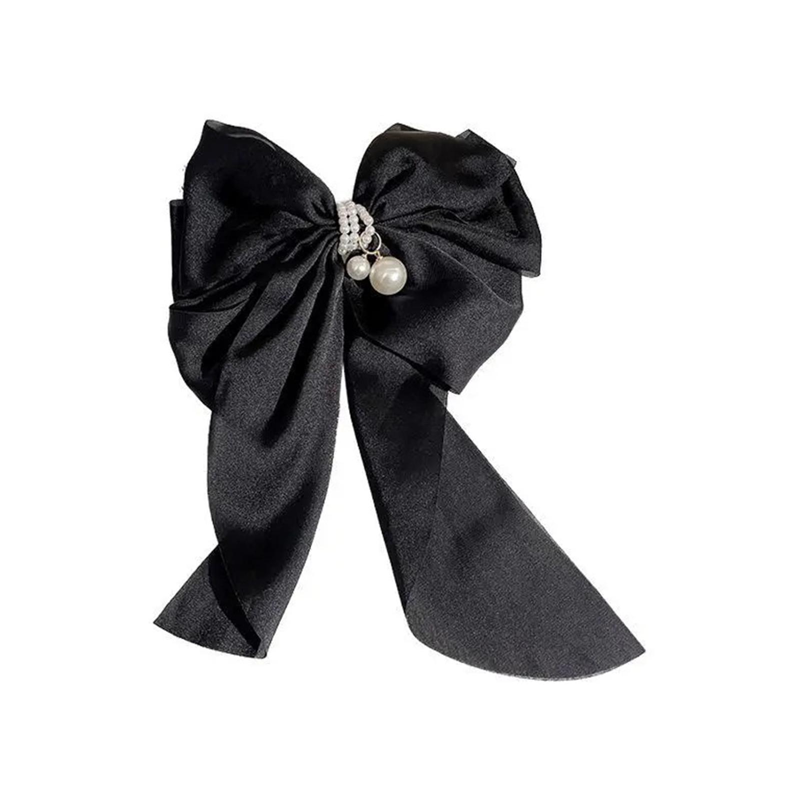 

Sweety Bowknot Hair Clips For Women Elegant Thin Gauze With Broken Diamonds Bow Hair Claw Summer Beach Trendy Hair Accessories