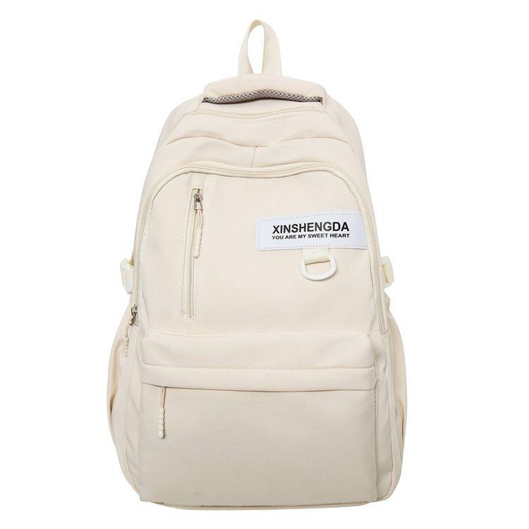 Schoolbag female ins Korean version, large capacity, lightweight and versatile schoolbag, fourth, fifth and sixth grades, middle and high school