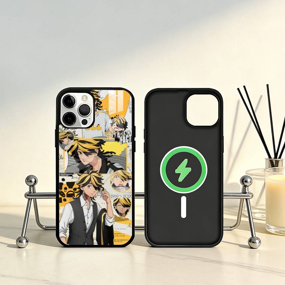 K-Kazutora Hanemiya Phone Case For iPhone17,16,15,14,13,12,11 Plus,Pro Max Magnetic For Magsafe Wireless Charging
