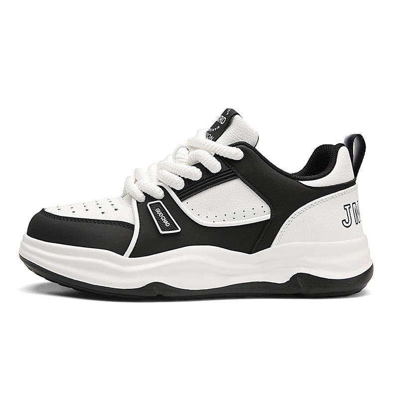 Niche original men's shoes winter middle school students Korean version versatile trendy sports board shoes boys platform non-slip casual shoes