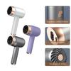 Wireless Charging Hair Dryer Lightweight Portable Cordless Hair Dryer with Adjustable Heat Settings and Foldable Handle for Travel and Home Use