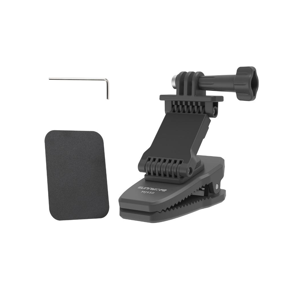 Magnetic Backpack Clip Clamp for DJI Action 5/4/Pocket3/Insta360 Action Camera Accessories