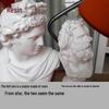 15cm European-Style David Resin Bust Statue - Nordic Decorative Figurine