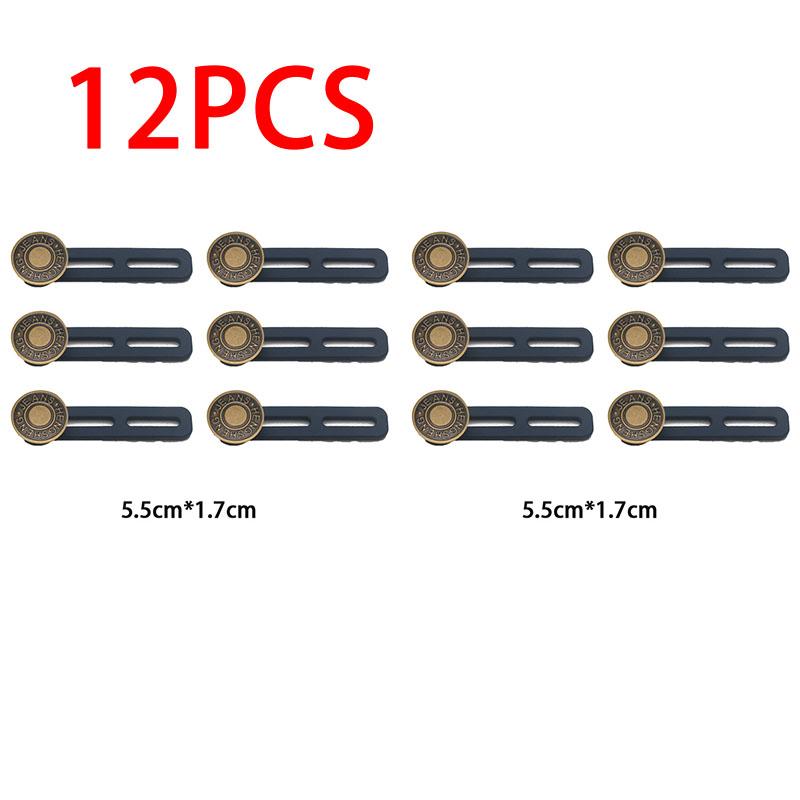 6PCS Jeans and Pants Button Waist Adjustment for DIY Pants Jeans Free Sewing Waist Extenders Buttons for Women and Men NK004