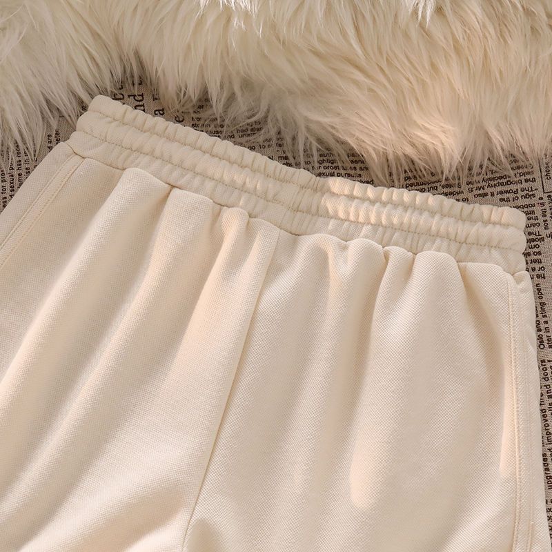 Pantaloncini sportivi da donna con coulisse elastico in vita design pantaloni da yoga casual taglie forti