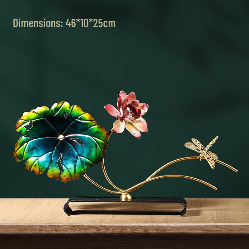 Lotus Dragonfly Crafts Ornaments: Home & Office Décor, Wedding & Housewarming Gift