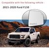 Passenger Side Heated Mirror Glass Replacement For Ford F150 2015 2016 2017 2018   - For Ford F150 Power Side Mirror With Blind Spot Detection System