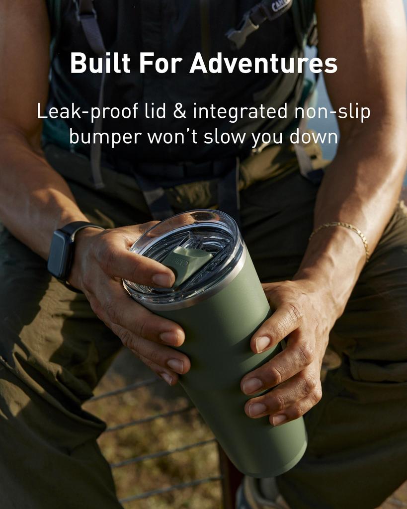 CamelBak Slive Vacuum Insulated Tumbler, 600ml, Black,