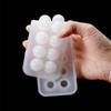 Ball Silicone Molds Epoxy Resin 3D Beads Sphere Resin Necklace Pendant Mold for DIY Epoxy Resin Pendant Crafts Jewelry Making