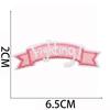 Little White Rabbit Embroidery Cloth Sticker Clothes Bag Decoration Patch Sticker Full Embroidery Craft Cake Computer Embroidery Label Embroidery Stic