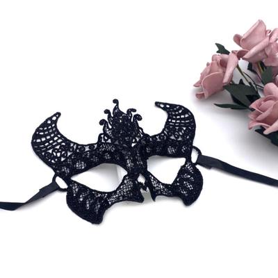 Women Hollow Lace Masquerade Face Mask Sexy Cosplay Halloween Masquerade Mask