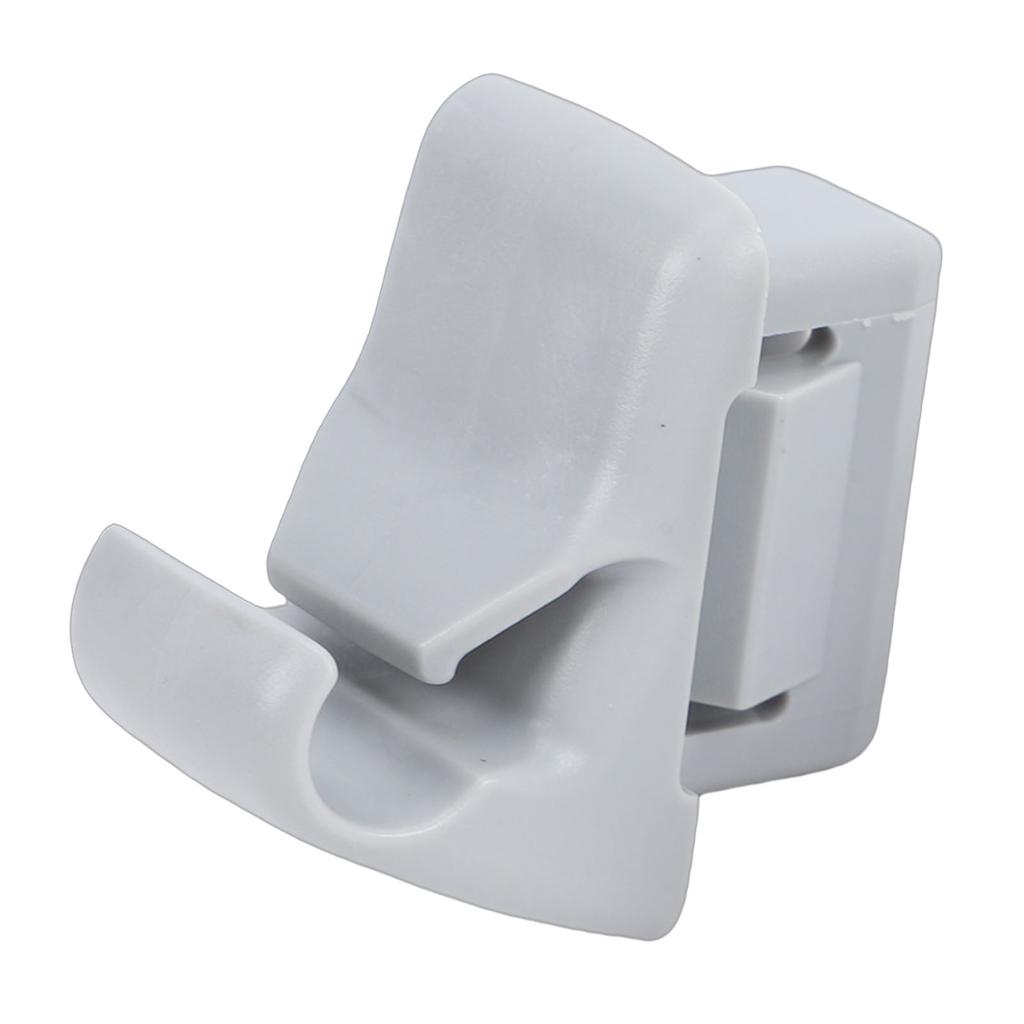 2pcs Grey Sun Visor Retainer Clip Holder MR654343 Sun Visor Hook Clip Bracket Replacement For Mitsubishi Lancer 2006-2017