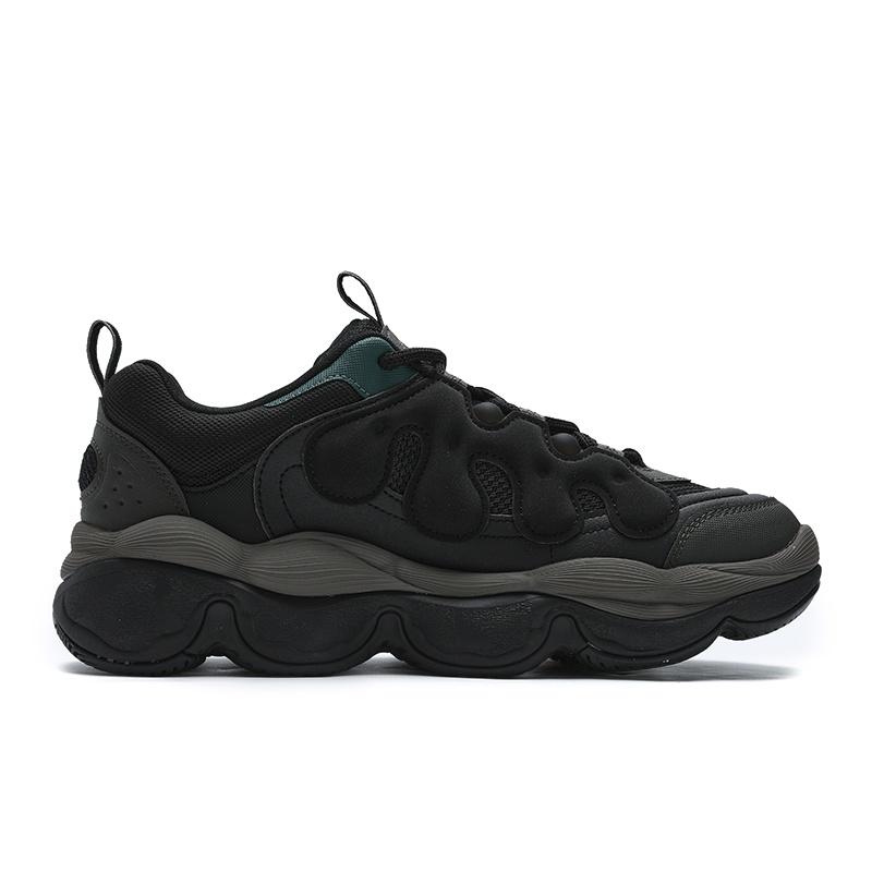 Fila PEASE Low Top Casual Shoes Men's Black Green F12M441117FBM