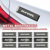 Emblème de logo de voiture en métal Autocollants décoratifs Badge Décalcomanie Intérieur Pour Haval Great Wall Jolion H1 H2 H3 H4 H5 H6 H7 H9 F5 F7 M4 M6