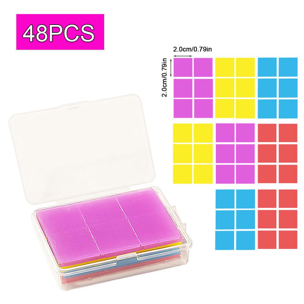 24/32/48Pcs 5D Diamond Painting Glue Clay DIY Cross Stitch Drilling Mud Diamond Painting Storage Container Nail Crafts Tool