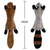 Durable Plush Dog Toy with Squeakers and Crinkle Funny Simulated Animal Squeaky Chew Toy for Interactive