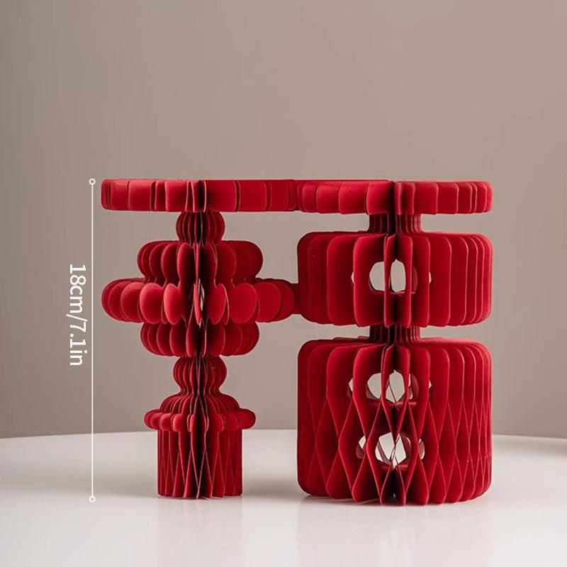 3D Papier Wabenball 2026 Neujahr Hängende Dekoration Papierornamente Frühlingsfest Papierkürbis Ornament Weihnachten Party Deko Vase