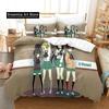 A Channel Bedding Set Single Twin Full Queen King Size Bed Set Adult Kid Bedroom Duvet cover Sets 3d Print Anime Bed Sheet Set