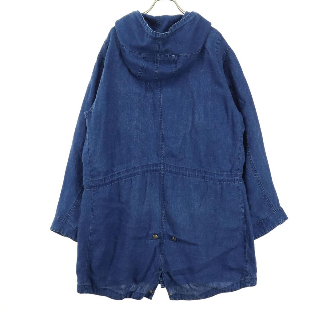 Varde77 Made In Japan Long Sleeve Linen Mod Coat 2 Blue Indigo Men's Used