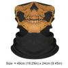 Halloween Ghost Full Face Mask Skull Scary Ghost Skeleton Motorcycle Cycling Headmask for Halloween Cosplay Balaclava Halloween