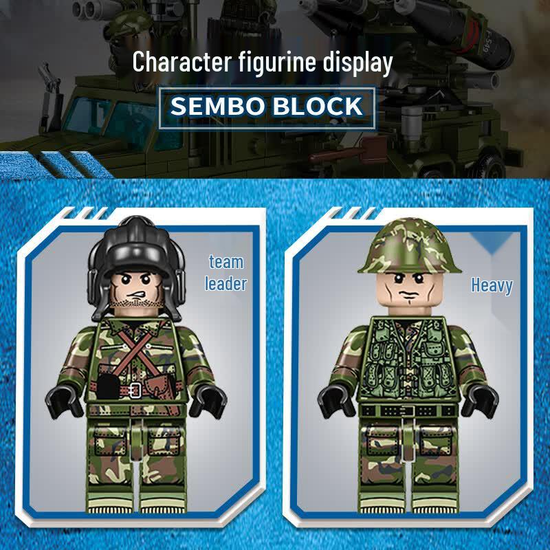 Sembo Blocks Type 85 Main Battle Tank Set