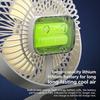Clip-on Camping Fan 3 Speed Rechargeable Battery Operated Air Circulator Desktop Portable for Tent Office Dorm and Home