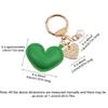 Cute Heart Keychain Phone Bag Backpack Charm Accessory Car Keychain Creative Schoolbag Pendant
