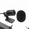 2.5mm Elbow Mono Radio Bluetooth-compatible Car Auto DVD Microphone Paste Type Loud Speaker