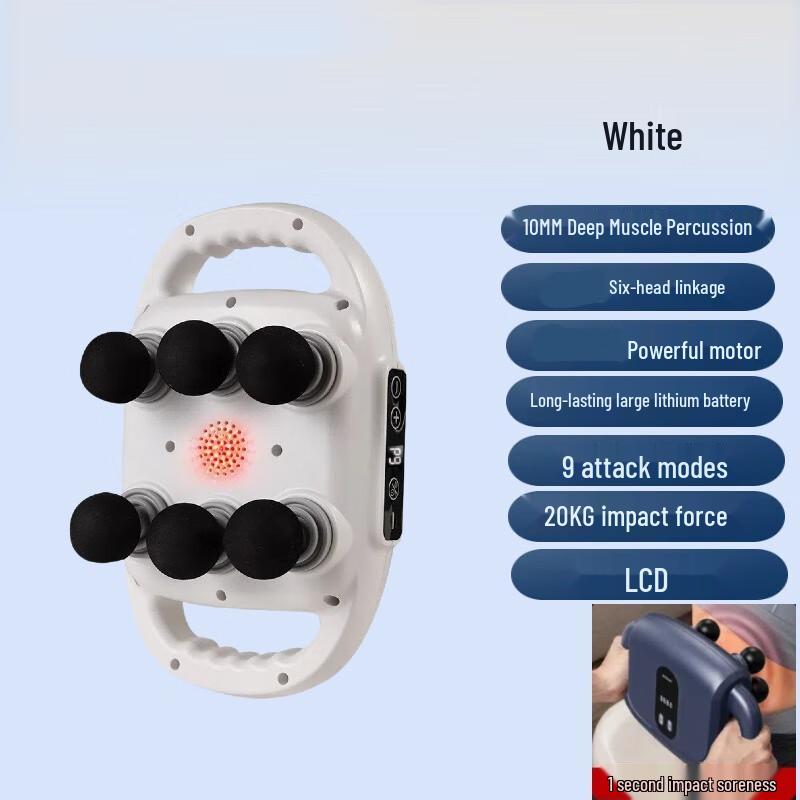 Zhuochao Six-Head Fascia Massage Gun