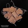 Kraft Paper Hanging Price Tag with String - Thick, Blank Handwrite Label Card