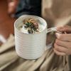Large Mug, Japanese Ceramic Cup, Breakfast Cup, Household Water Cup, Milk Cup, Restaurant Old Coffee Cup, Dessert Cup