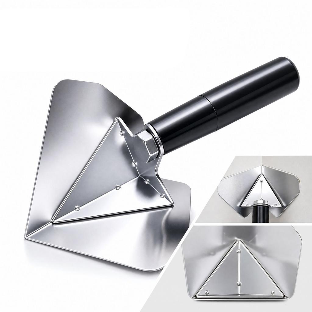 Stainless Corner Multi-Function Scraper and Corner Tool for Wall