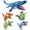 New 11 style Dinosaur Hand Puppet Plush toys Kindergarten performance Hand control glovesTriceratops Tyrannosaurus Dilophosaurus
