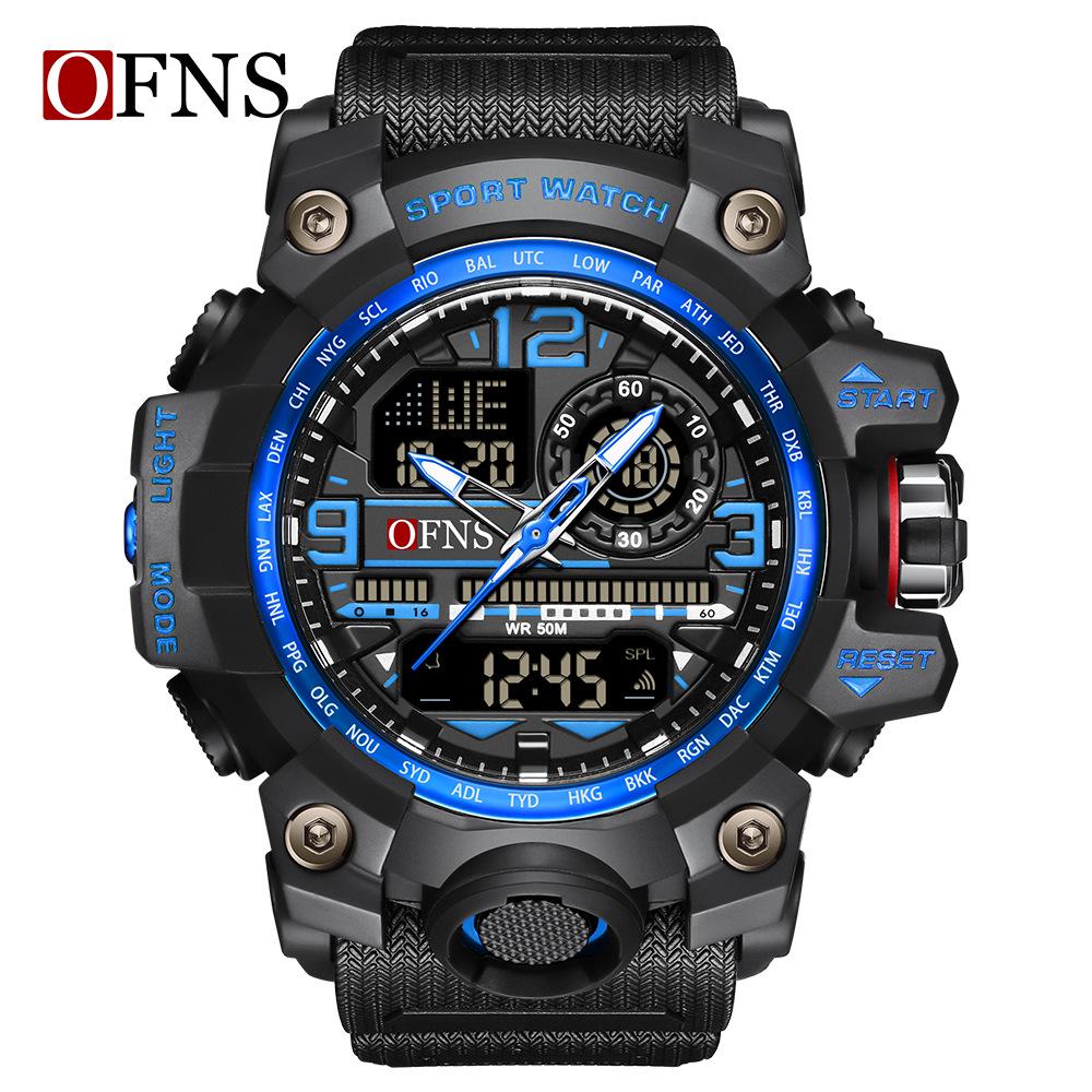 Sanda 3133 Men's Luminous Sports Watch - Multifunctional Teen Fashion Trend
