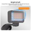 Weiches Licht Magnetisches Fülllicht Kamera Selfie-Licht für DJI Osmo Pocket 4 Kamera Zubehör