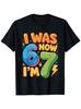 7th Birthday Boys and Girls Children T-shirt | "I Am 6 Years Old, Now 7 Years Old" 67 Print Comfortable Round Neck Casual Top...