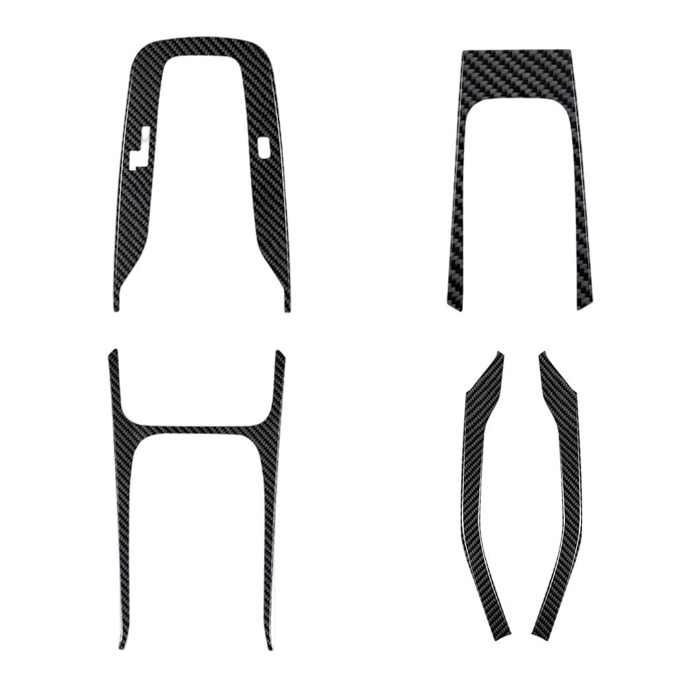 Kohlefaser Innenraum Auto Schalthebel Panel Verkleidung Abdeckung Aufkleber für Toyota Corolla 2019-2025 Styling Zubehör