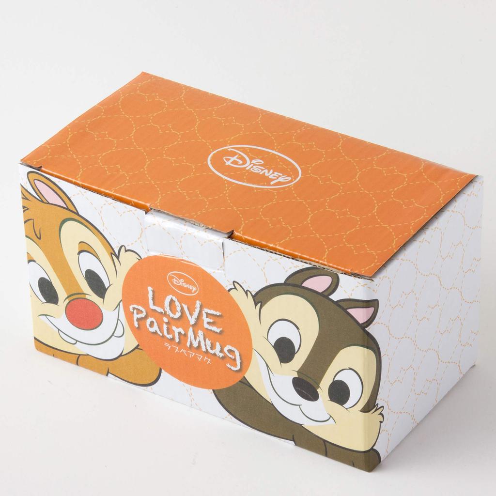 Disney "Chip 'n' Dale" Chip & Dale LOVE Pair Mug 250ml SAN2316