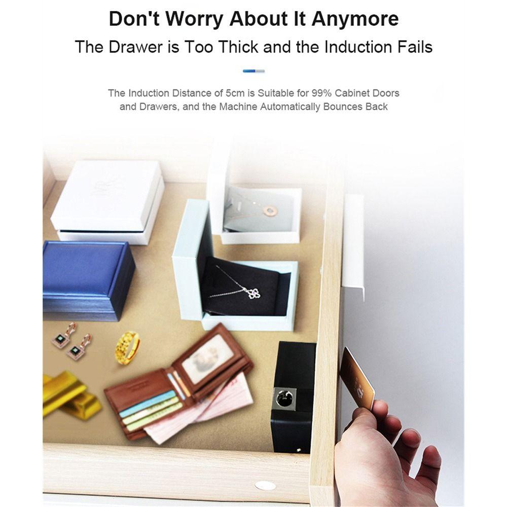 Durable Access Control RFID Card Battery RFID Cabinet ID Card Cloner Drawer Lock Hidden Door Lock