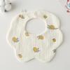 Newborn Baby Bibs Infant Burp Cloths Baby Stuff Feeding Drool Bandana Saliva Towel Toddler Bib Baby Accessories
