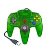 N64 Controller Klassisch USB Kabelgebunden Fernbedienung Gamepad Gaming Joystick Zubehör Klassisch 64 Konsole Retro Spiele für Mac Computer PC