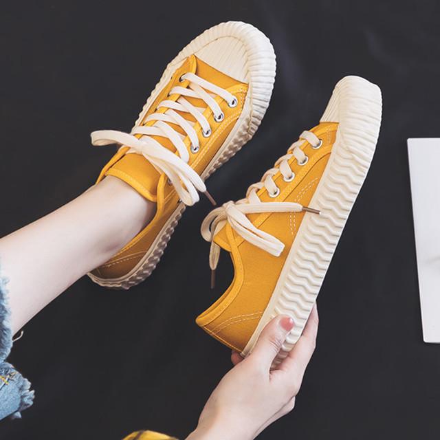 Ins High-top Canvas Shoes Women's Korean Version 2025 Spring and Autumn New Harajuku Ulzzang Retro Student Board Shoes Tide
