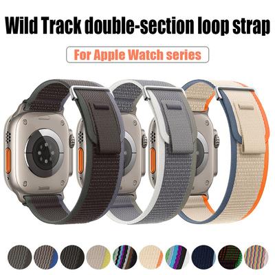 Trail Loop Strap For Apple Watch Ultra Band 49mm 44mm 40mm 41mm Correa Bracelet iWatch Series 7 6 5 3 Se 8 9 45mm 42mm 38mm