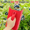 Portable Berry Picker with Metal Comb - Efficient Blueberry & Lingonberry Harvesting Tool with Ergonomic Handle